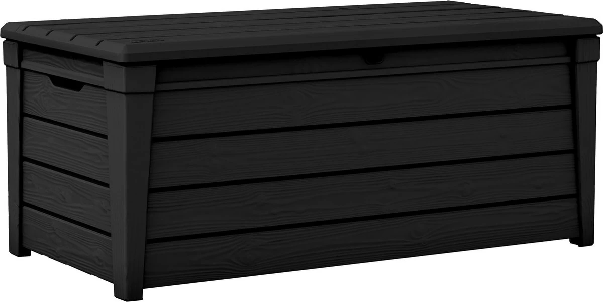 Keter Brightwood Opbergbox - 455L - 145x69,7x60,3 Cm - Grafiet
