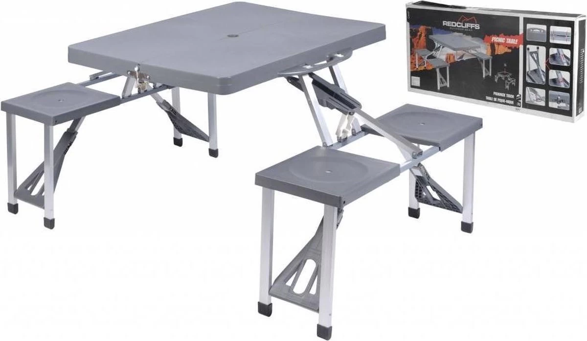 Opvouwbare Picknicktafel - Redcliffs Outdoor Gear - Afbeelding 4