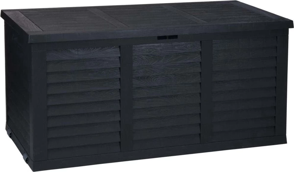 Merkloos Kussenbox - Tuinkist - Antraciet - 380L