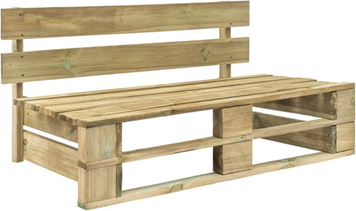 VidaXL Tuinbank Pallet Hout