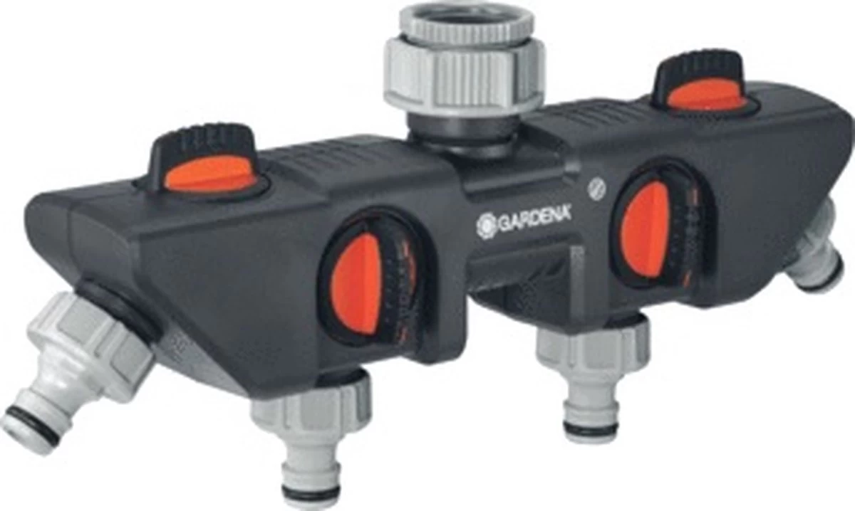 GARDENA - Waterverdeler - Slangkoppeling - 4 Uitgangen - Afbeelding 12