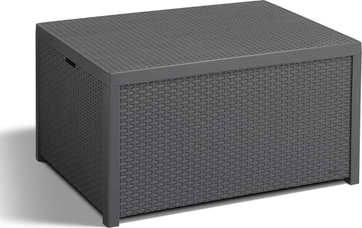 Allibert Arica Tuintafel - 79x59,5x42 Cm - Grafiet - Afbeelding 10