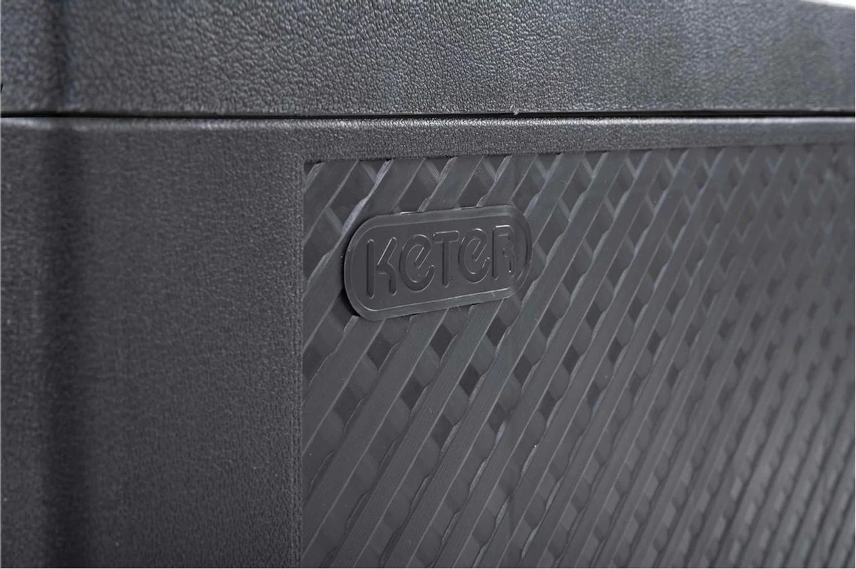 Keter Emily Opbergbox - 118x45x57 Cm - 270L - Grafiet - Afbeelding 4