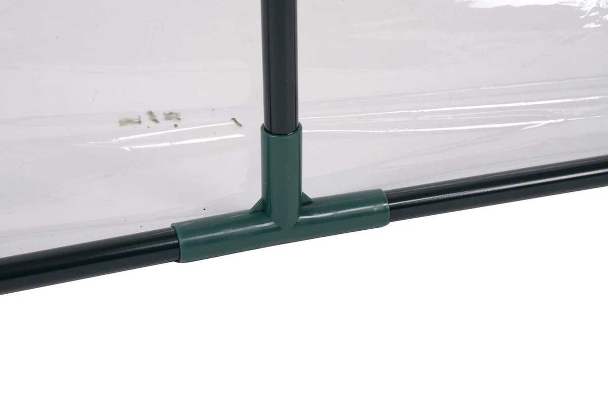 Kinzo Garden Broeikas - Tunnelkas - Met Rits - Staal - 130x60x50cm - Afbeelding 6