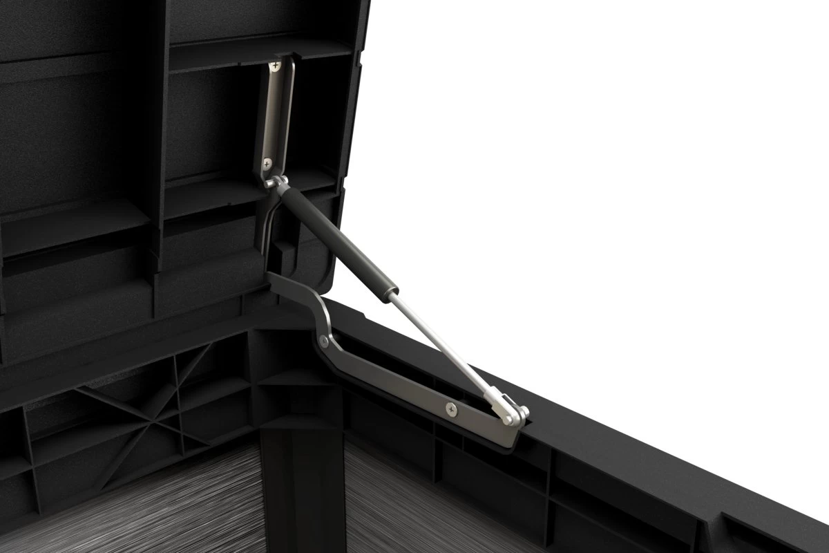 Keter Denali Opbergbox - 570L - 151,7x72,5x70cm - Grijs - Afbeelding 10