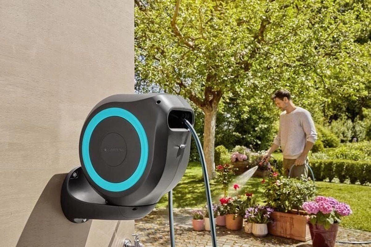 GARDENA - Wandslangbox RollUp M - 20m Slang - 11 Diameter - Afbeelding 6