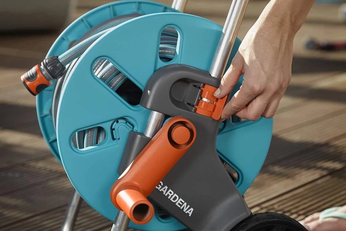 GARDENA AquaRoll S Slangenwagen - Verstelbare Handgreep - Excl. Tuinslang - Afbeelding 5
