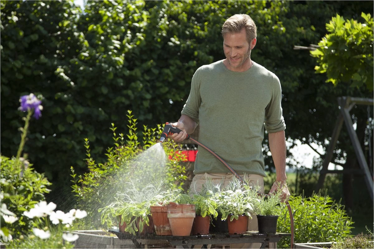 GARDENA - Premium Reinigingssproeier Spuitpistool - Metaal - Voor Reiniging En Bewatering - Afbeelding 6