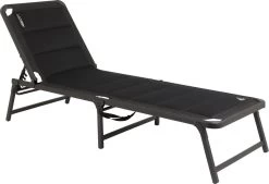 Redwood Abbott Ligbed - Stretcher/ligbedden - Inklapbaar - Zwart