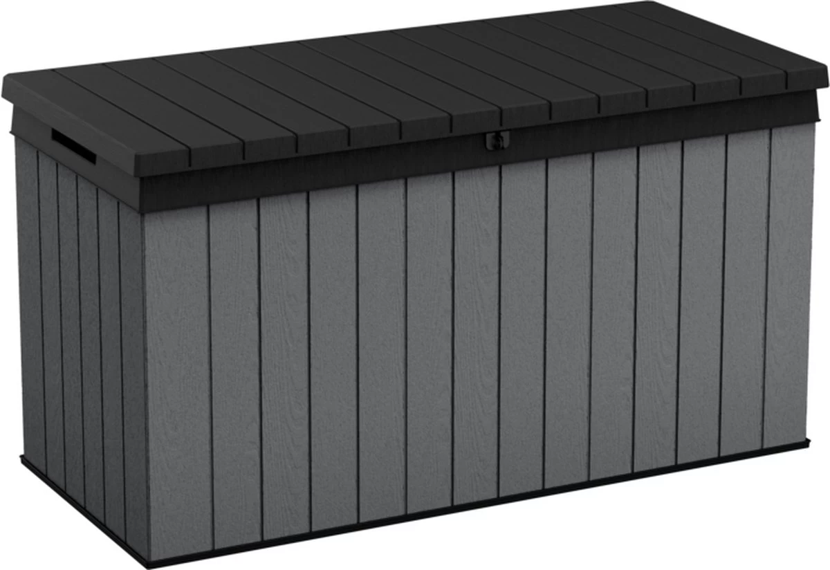 Keter Darwin Opbergbox - 570L - 142,5x65,5x78,2cm - Grijs