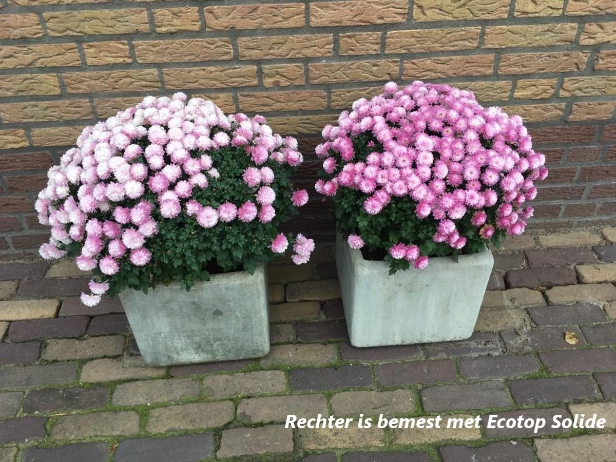 Ecotop Solide (Organisch / Tuinmest / Universeel). Meststof Op Basis Van Koemest Met Natuurlijke Toevoeging Van Wormenmest, Lavameel En Micro-organismen. Zak Ca. 40L. - Afbeelding 2