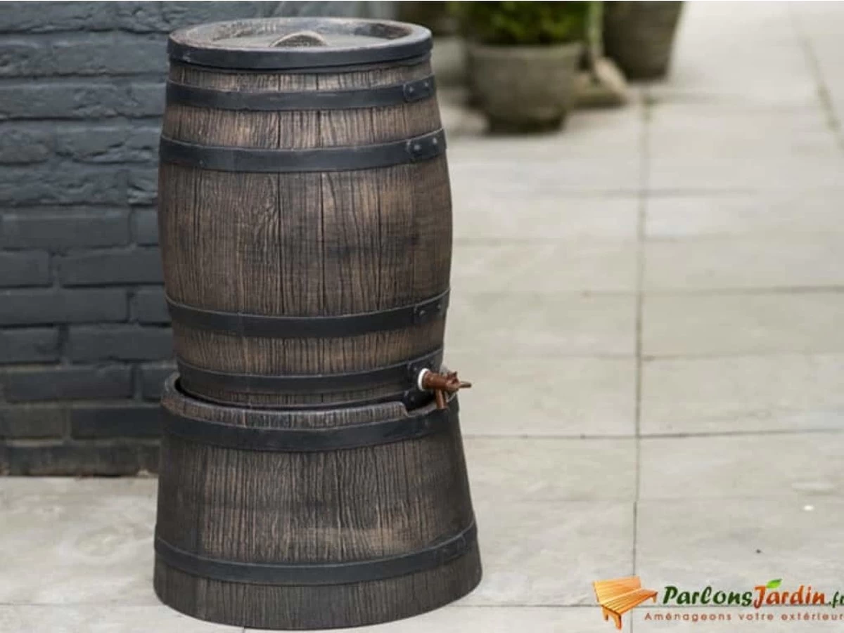 Nature - Regenton - Whiskyvat - 120L - H66 X Ø50,5cm - Afbeelding 7