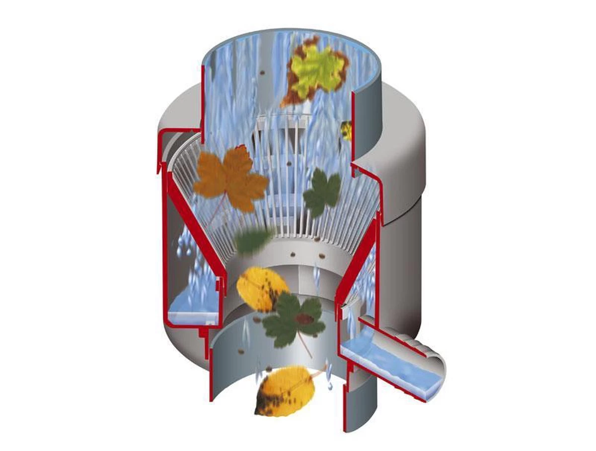 Garantia - Vulautomaat - Regenton - Eco De Luxe - 80 M² - Bladvanger - Grijs - Afbeelding 2