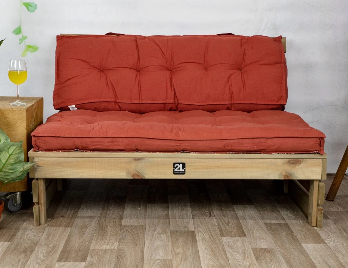 Today Palletkussen Terracotta - 120 X 80cm - Print - Afbeelding 10