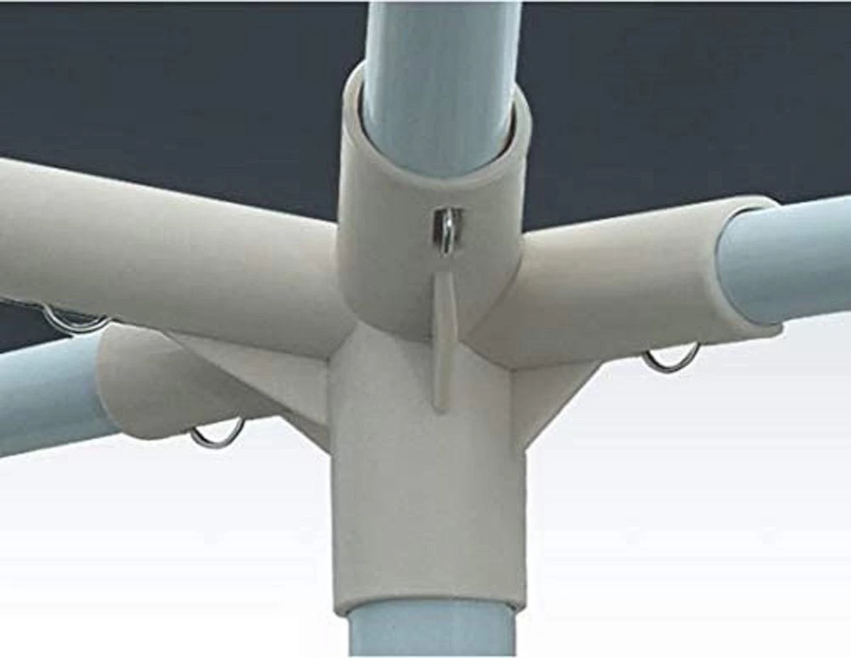 MaxxGarden Partytent - Feesttent Paviljoen - 3x3m - Antraciet - Afbeelding 3