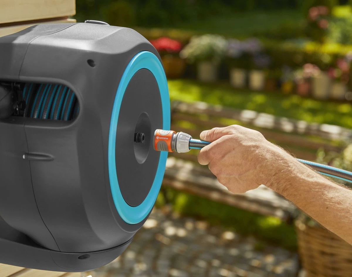 GARDENA - Wandslangbox RollUp M - 20m Slang - 11 Diameter - Afbeelding 5