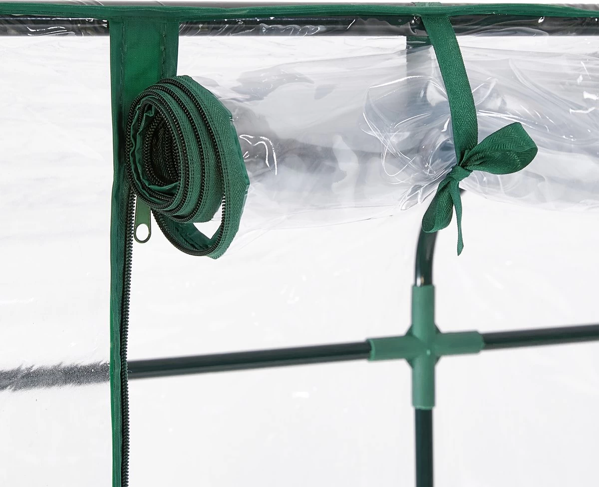 Relaxdays Tomatenkas 170 X 130 X 75 Cm - Folie Tuinkas - Grote Tomaten Kweekkas - Foliekas - Afbeelding 8