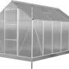 FUXTEC Tuinkas 5,9m² - Broeikas - Kweekkas - Hobbykas - Aluminium/holle Kamerplaat - FX-GWH159