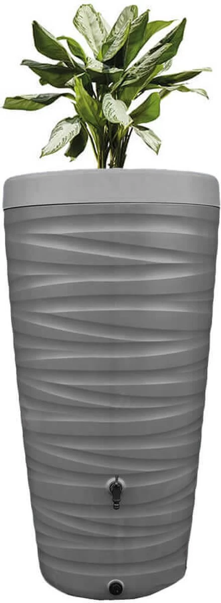 Regenton Wave - 240 Liter - Grijs