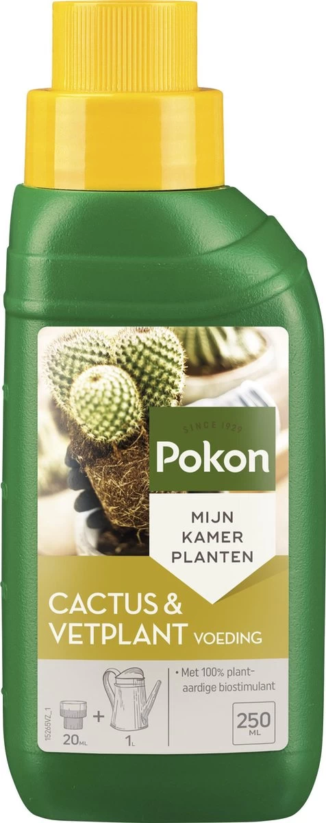 Pokon Cactus & Vetplant Voeding - 250ml - Plantenvoeding - 20ml Per 1L Water - Afbeelding 6