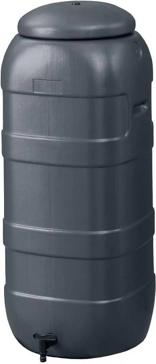 Harcostar Rainsaver Regenton 100 Liter | Plastic Regenwaterton Antraciet