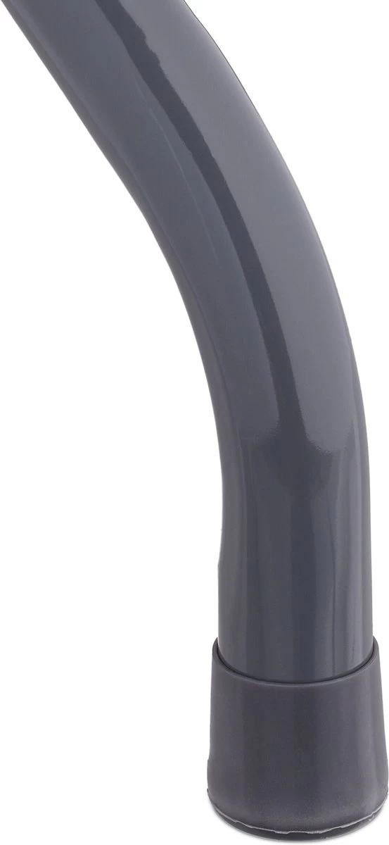 Relaxdays Tuintafel Vierkant - Buitentafel - Kleine Eettafel Tuin - Balkontafel Kunststof - Afbeelding 5