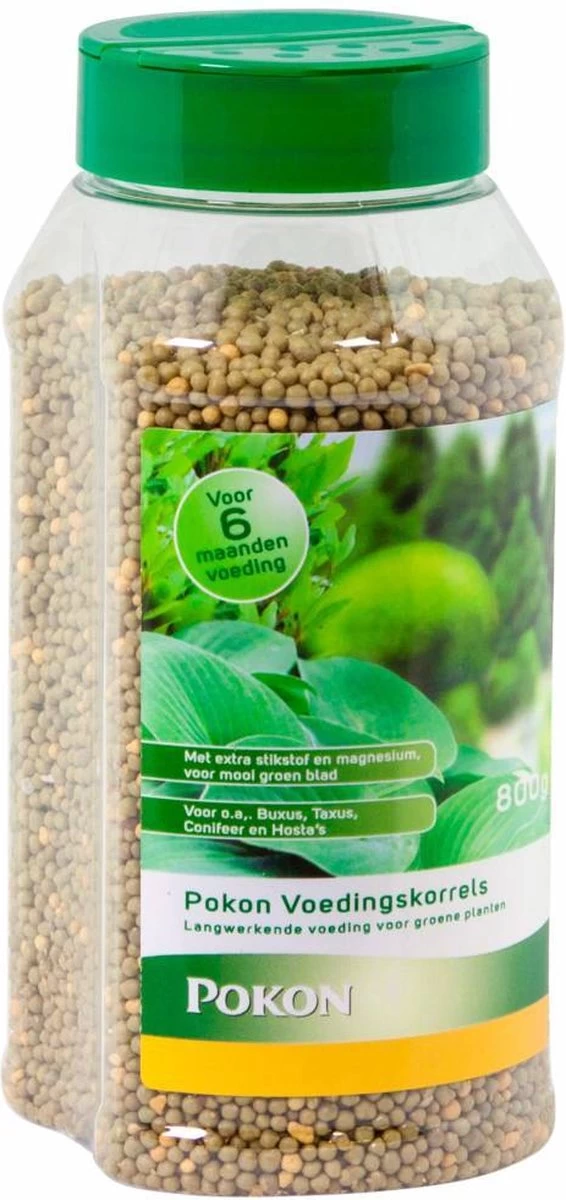 Pokon Voedingskorrels Voor Groene Planten - 800gr - 180 Dagen Voeding - Plantenvoeding - Afbeelding 7