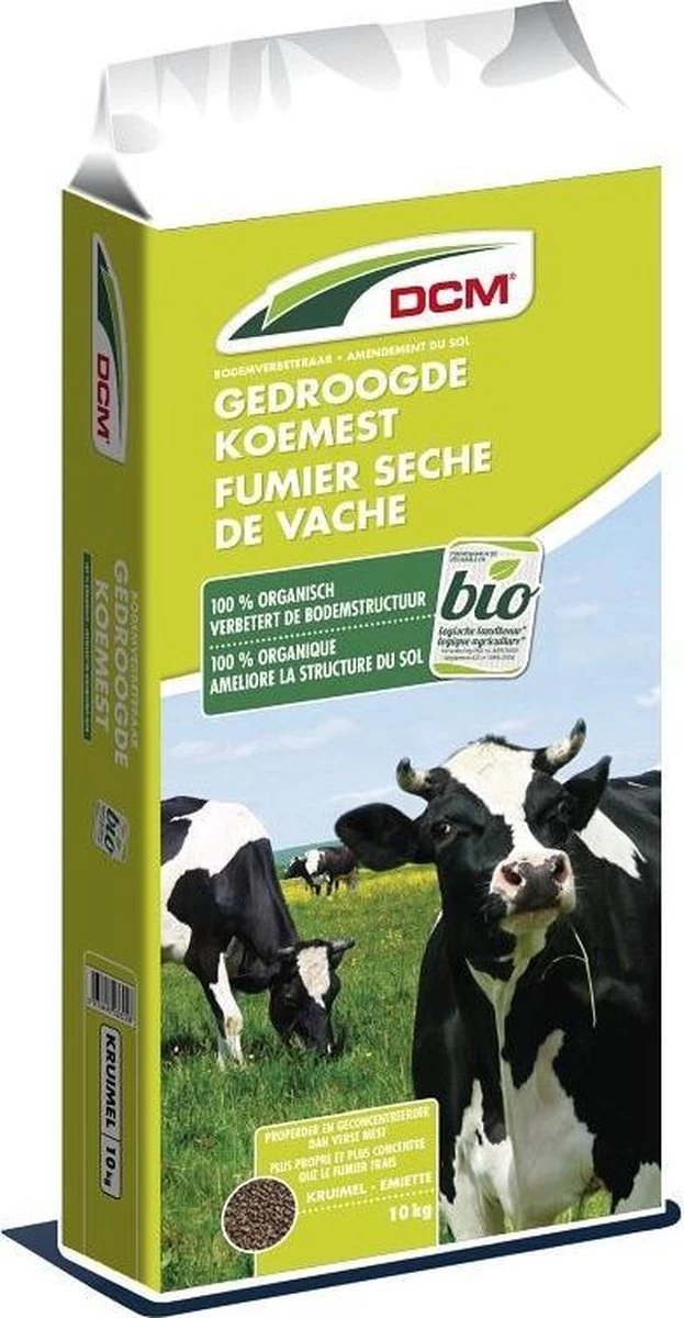DCM Gedroogde Koemestkorrels 10 Kg - Afbeelding 2