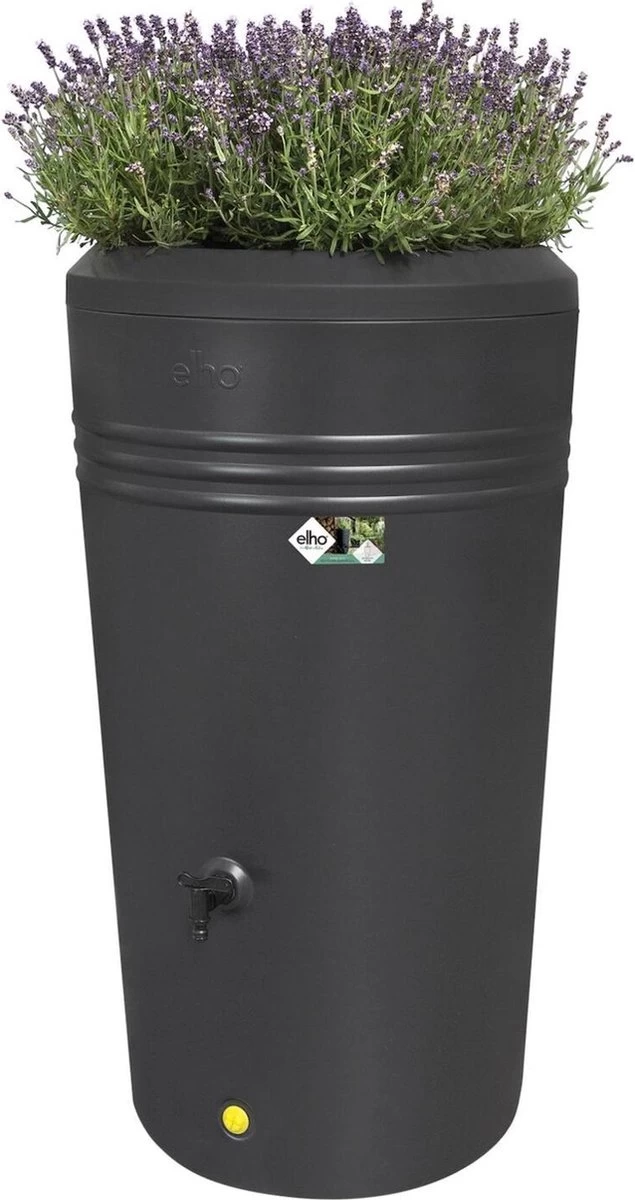 Elho Green Basics Regenton - Regenton - Living Black - Buiten - 200 Liter - Afbeelding 11