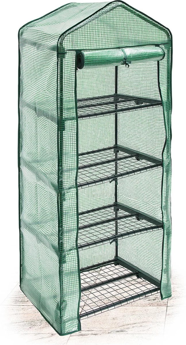 Relaxdays Kas Met Folie Voor In De Tuin Of Op Het Balkon - Tuinkas - Broeikas - Kweekkas - 4