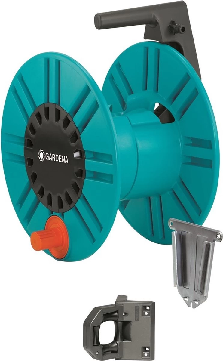 GARDENA - Wandslanghouder 60 Met Slanggeleider - Slanghouder - Maximale Capaciteit 60 Meter - Afbeelding 15