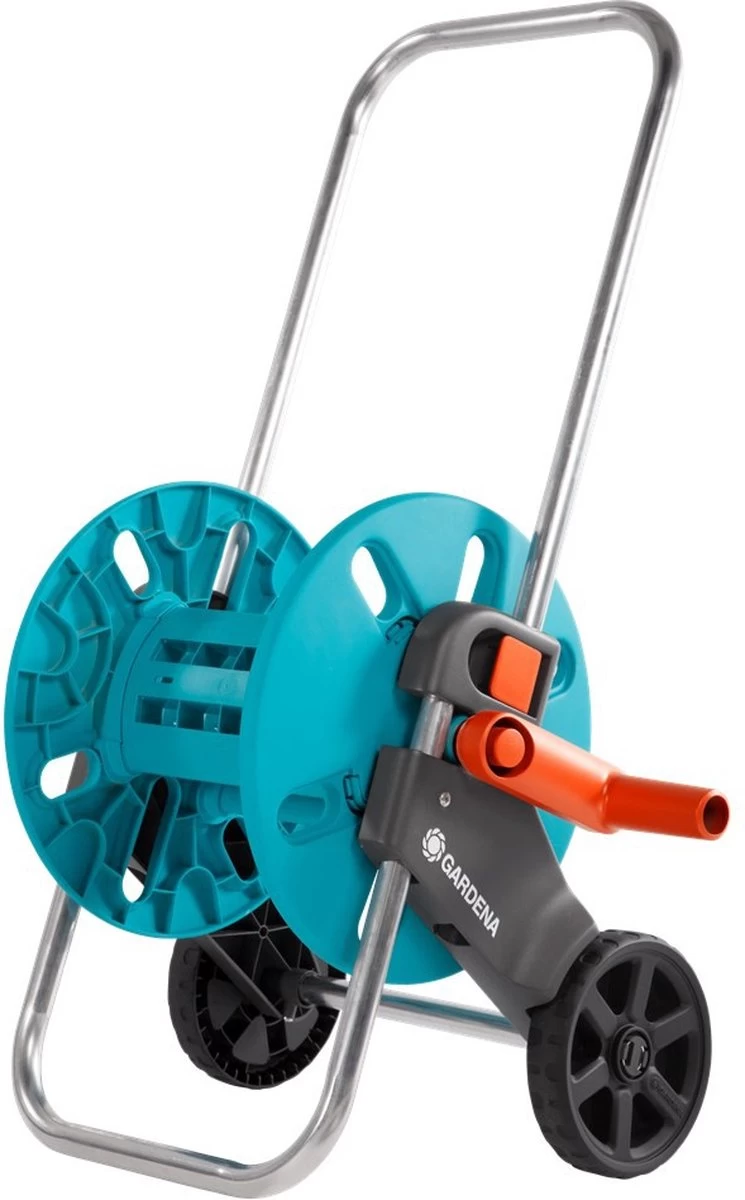 GARDENA AquaRoll S Slangenwagen - Verstelbare Handgreep - Excl. Tuinslang
