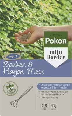 Pokon Beuken & Hagen Mest - 2,5kg - Meststof - 3-in-1 Werking