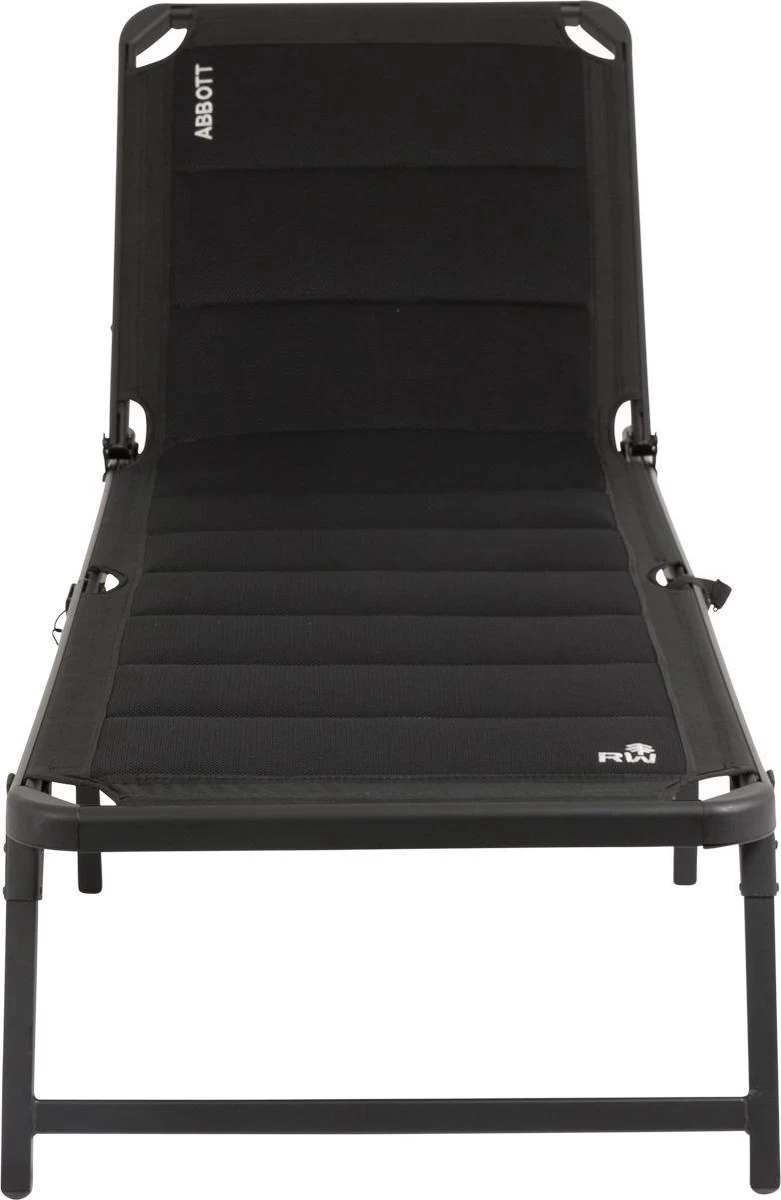 Redwood Abbott Ligbed - Stretcher/ligbedden - Inklapbaar - Zwart - Afbeelding 5