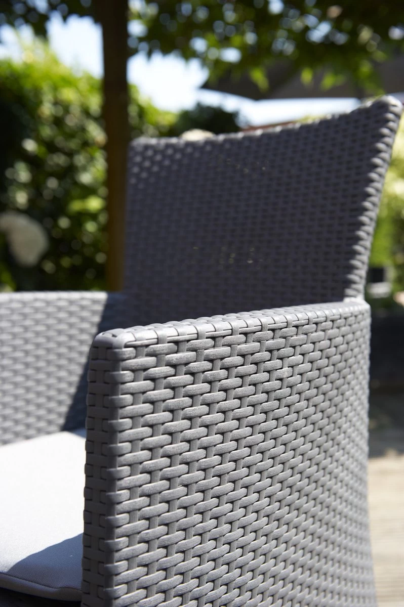 Allibert Iowa Tuinstoel - 60x62x89cm – Grafiet - Afbeelding 7