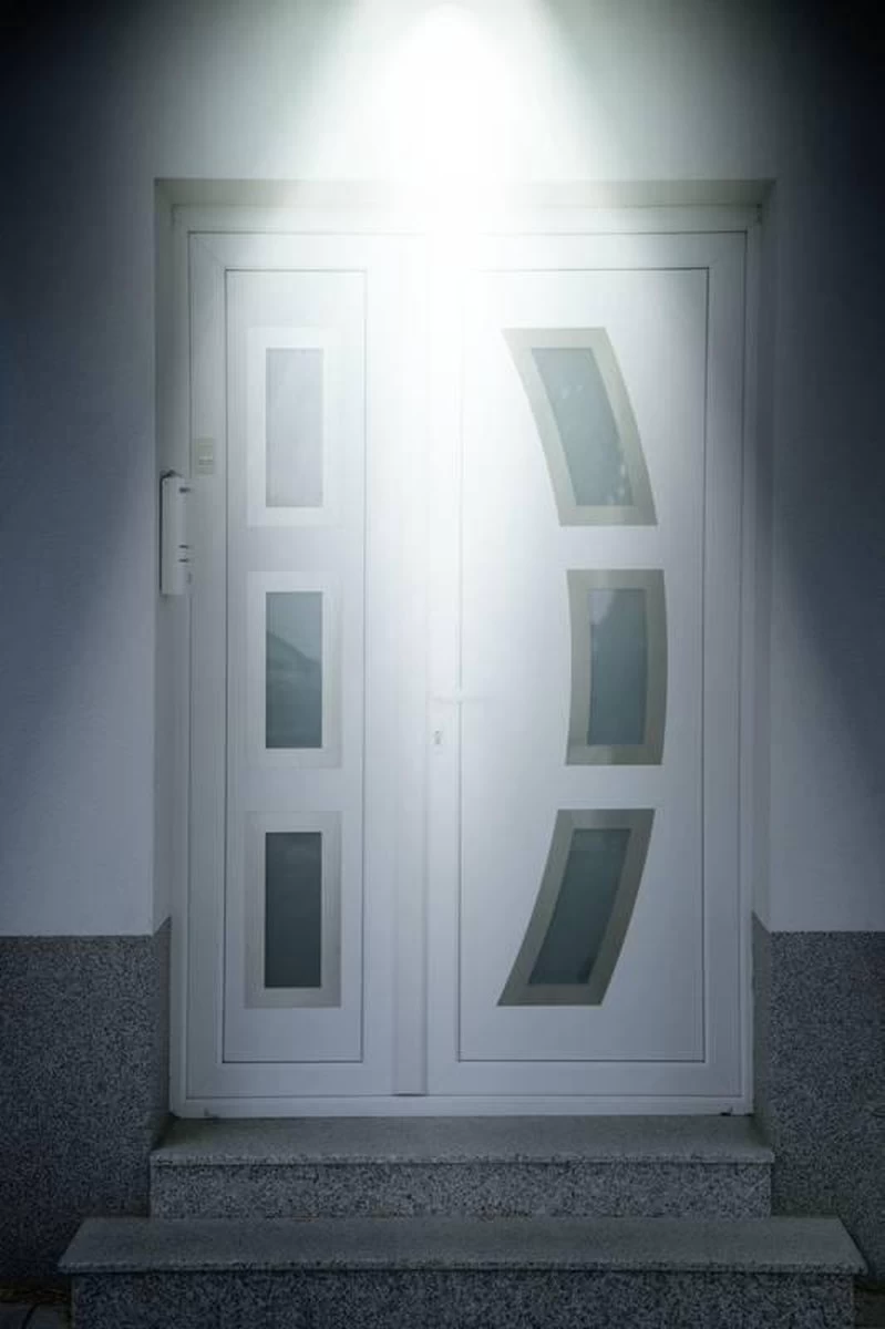 Panta Safe Light LED Buitenlamp Met Sensor - Weerbestendige Buitenlamp Met Bewegingssensor En Daglichtsensor - Zwart - Afbeelding 4