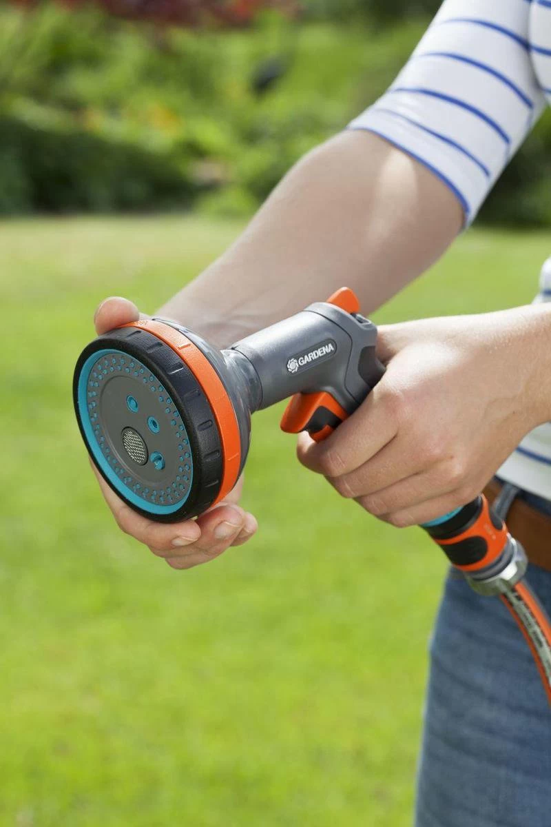 GARDENA - Comfort Broeskop - 5 Straalsoorten - Grijs - Afbeelding 10