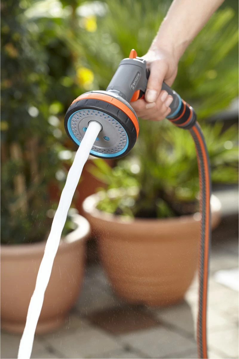 GARDENA - Comfort Broeskop - 5 Straalsoorten - Grijs - Afbeelding 5