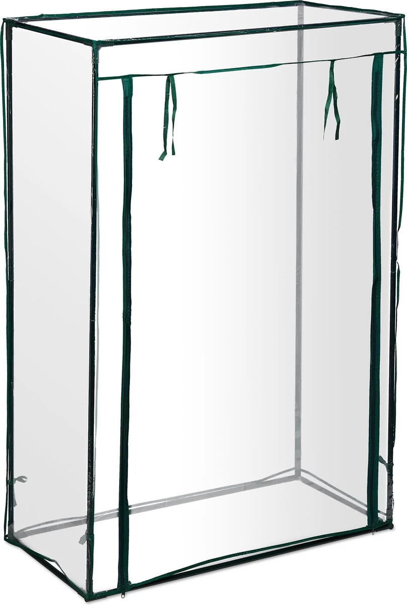 Relaxdays Tomatenkas 150x100x50 Cm - Tuinkas Tomaten - Foliekas - Serre - Kweekkas - PVC - Afbeelding 13