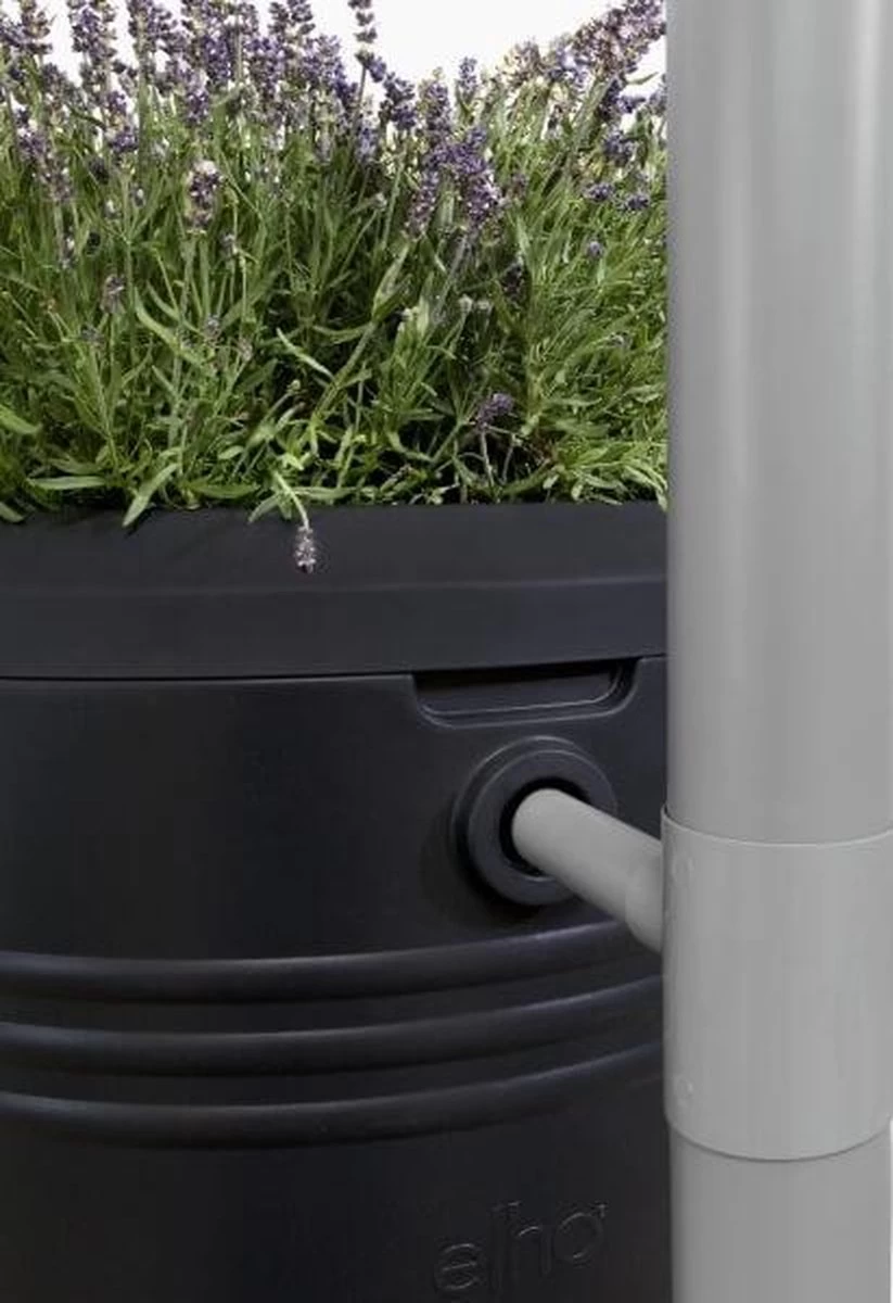 Elho Green Basics Regenton - Regenton - Living Black - Buiten - 200 Liter - Afbeelding 18