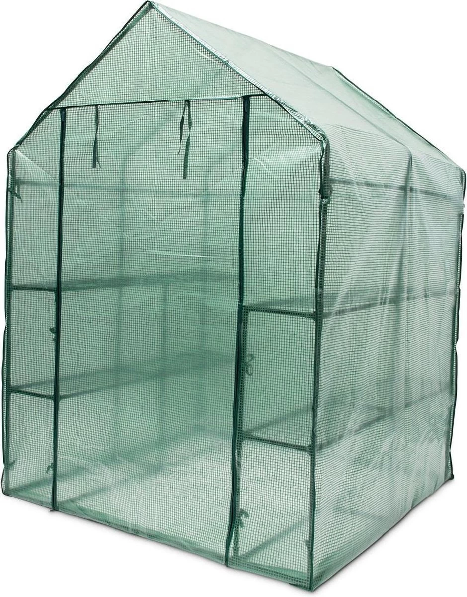 Relaxdays Tuinkas Folie - Grote Foliekas - Tomatenkas - Kweekkas - Hobbykas - Broeikas - Afbeelding 2