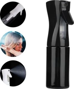 Hairspray - Mist Haarspray - 300ml - Zwart - Waterspuit - Water Verstuiver -